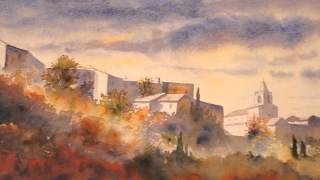 Aquarelles de Jacques Williet my watercolors [upl. by Akcebar819]