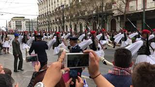 Ευζωνες Παρέλαση 25ης Μαρτίου 2018 Evzones Parade 25032018 [upl. by Shimberg]