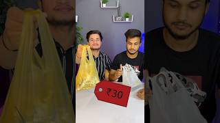 30₹ vs 300₹ Sandwich shorts foodchallenge streetfood funny [upl. by Nerissa]