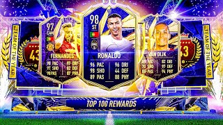 2 TOTY IN 1 PACK 😱 TOP 200 FUT CHAMPIONS REWARDS  FIFA 21 Ultimate Team [upl. by Milissent411]