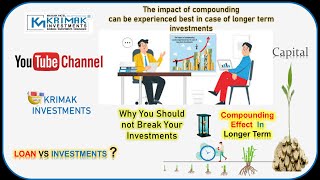 Compounding Effect In Long Term amp Investments Vs Loan Part  1 [upl. by Kirimia662]