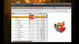 Using The Disk Usage Analyzer on Ubuntu 58 [upl. by Tremain]