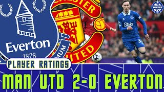 Manchester United 20 Everton  Player Ratings [upl. by Caritta]