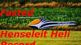 Fastest Helicopter of the World Henseleit RC 2013 [upl. by Ailemor]