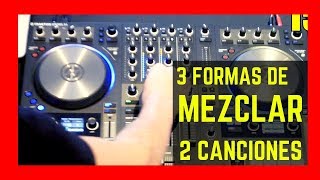 3 Formas de Mezclar 2 Canciones  Aprende a Mezclar [upl. by Carbo]