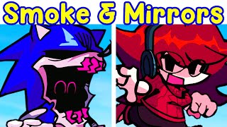 Friday Night Funkin SonicEXE Rerun Recreation Smoke And Mirrors Hide N Seeks FNF Mod [upl. by Edras640]