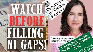 The surprising impact of paying to fill gaps in your national insurance  could you be worse off [upl. by Clarke]