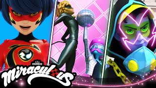 MIRACULOUS  🐞 AKUMATIZADOS 5 😈  Las Aventuras de Ladybug [upl. by Mariand]