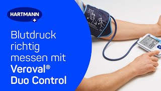 Blutdruck richtig messen Veroval® Duo Control [upl. by Balthasar]