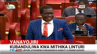 CS Linturi should have resigned by now Opiyo Wandayi  Linturi impeachment bid [upl. by Naginnarb]