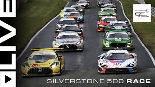 LIVE  Race  Silverstone 500  Intelligent Money British GT Championship [upl. by Doomham]