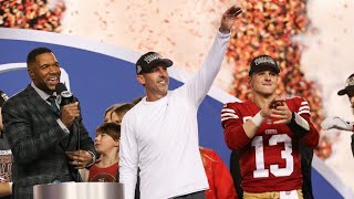 49ers Kyle Shanahan Live Super Bowl Press Conference [upl. by Ailedamla]