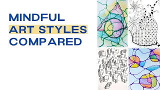 Neurographica® vs Neurographic Art Doodle Zentangle Key Differences [upl. by Di]