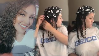 How I Perm My Hair At Home  Quick amp Easy  Savannahxo28 [upl. by Lien]