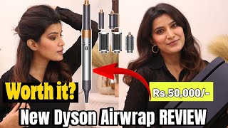 Is It Worth It The New DYSON Airwrap REVIEW NON  Sponsored  Super Style Tips [upl. by Artimed]