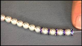 How to Make Swarovski Stretchy Bracelets  Beads Baubles amp Jewels [upl. by Rowen]