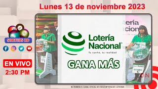 Lotería Nacional Gana Más en VIVO 📺│Lunes 13 de noviembre 2023 [upl. by Eninnej935]