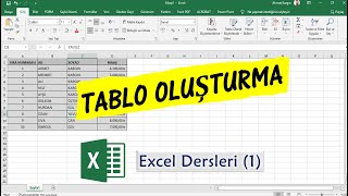 Excel Dinamik Aylık Puantaj Tablosu Hazırlama [upl. by Teufert818]