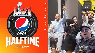 Live Reaction Super Bowl LVI Halftime Show 2022  Dancers React [upl. by Naahs]