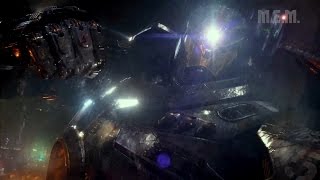 Pacific Rim 2013  Gipsy Danger vs LeatherBack EmpFat Kaiju  Pure Action 1080p [upl. by Ciaphus]