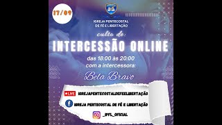 Culto De Intercessão II 17 De Setembro II [upl. by Scoter]