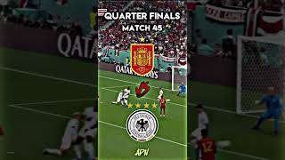 My EUROS Predictions 🥶 Match 45  Shorts  Spain 🇪🇸 vs Germany 🇩🇪  Quarter Finals [upl. by Ahseim]