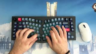 Keychron V10 KPro Brown Switch  Unfiltered Sound [upl. by Devina415]