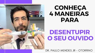 Como desentupir o seu ouvido com um médico otorrinolaringolgoista [upl. by Asa584]