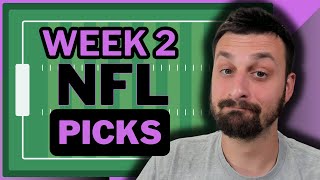 Week 2 NFL Picks Spreads amp Totals [upl. by Eatnwahs]