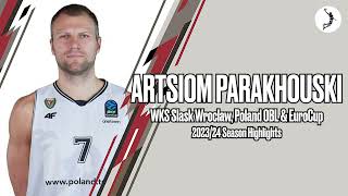 Artsiom Parakhouski 7 highlights 202324 season [upl. by Kciwdahc]