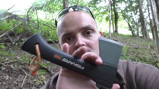 Fiskars X5 MiniBeil im Test [upl. by Glarum364]