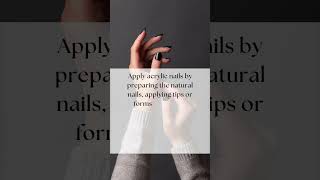 Mastering Acrylic Nails StepbyStep Guide for Perfect Application  nailovely [upl. by Ruff]