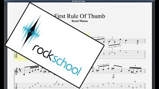 First Rule Of Thumb 2019 Rockschool Grade 8 Acoustic Guitar [upl. by Seagrave777]