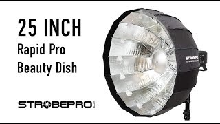 25 inch Rapid Pro Beauty Dish [upl. by Ailecara414]