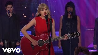 Taylor Swift  Begin Again Live from New York City [upl. by Laurance214]