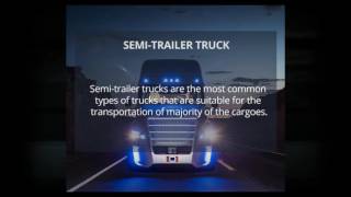 Types Of Trucks Used In Logistics [upl. by Scrivens]