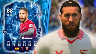 HES BACK 🧱 88 FC Versus Ice Sergio Ramos EA FC 24 Player Review [upl. by Dorian]