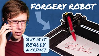 I sent robot forgeries to a handwriting expert [upl. by Bixby]