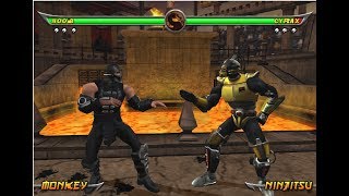 TAS Mortal Kombat Armageddon NOOB SAIBOT VERY HARD PS2 [upl. by Touber]