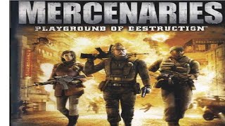 Mercenaries Playground of Destruction Longplay Full Game PS2 [upl. by Nelrsa]