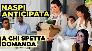 NASpI ANTICIPATA💻 Come Funziona REQUISITI e Domanda [upl. by Collimore]