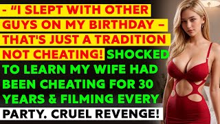 For 30 Years My Wife Thought Cheating On Birthdays Was Normal Hubby Took Revenge Audio Story [upl. by Edi607]