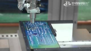 Dispenser dispensing The world leading technology BANSEOKs Conformal coating system [upl. by Van]