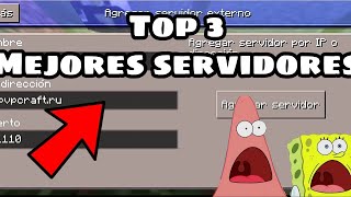 Top 3 mejores servidores para craftsman [upl. by Ahsirkal]