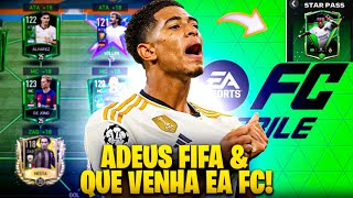 ADEUS FIFA MOBILEðŸ”¥ðŸ¥²TIME FINALIZADO amp NOVIDADES DO EA FC MOBILE [upl. by Lynnet23]