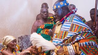 WOW 🔥Watch what Happens when Asantehene meets Asantehemaa at her…… [upl. by Quenby]