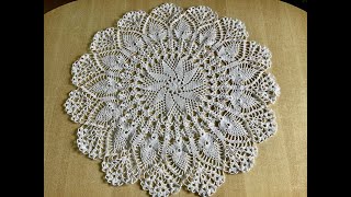 Tuto nappe ronde au crochet AlextitiaTutoCrochet [upl. by Dnomso]