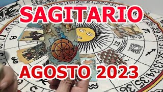 SAGITARIO HOROSCOPO MENSUAL DE AGOSTO [upl. by Kasevich]