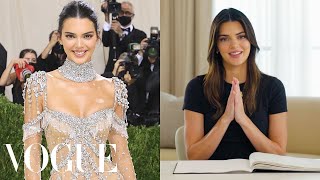 Kendall Jenner Breaks Down 16 Looks From KUWTK to the Met Gala  Life in Looks  Vogue [upl. by Jareb16]