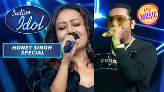 Neha और Honey Singh ने Manali Trance गाकर लगाई Stage पर आग  Indian Idol S12  Honey Singh Special [upl. by Sandeep]